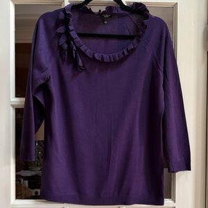 Talbots Lightweight 3/4” Sleeve Sweater